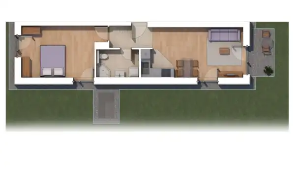 Eladó új építésű téglalakás, Budapest, XIV. kerület 2 szoba 46 m² 94.32 M Ft