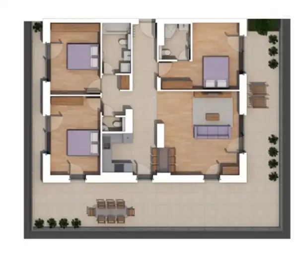 Eladó új építésű téglalakás, Budapest, XIV. kerület 4 szoba 107 m² 189 M Ft